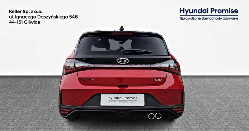 Hyundai i20 cena 94900 przebieg: 2800, rok produkcji 2023 z Rogoźno małe 562